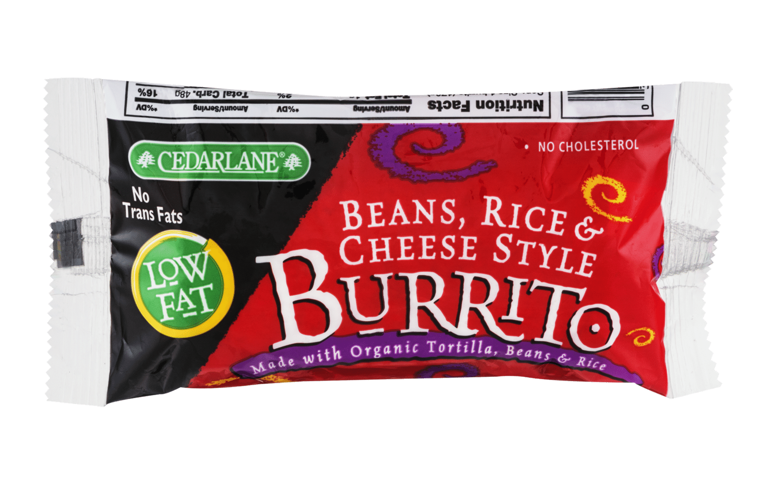CedarLane Burrito Beans Rice & Cheese Style Low Fat