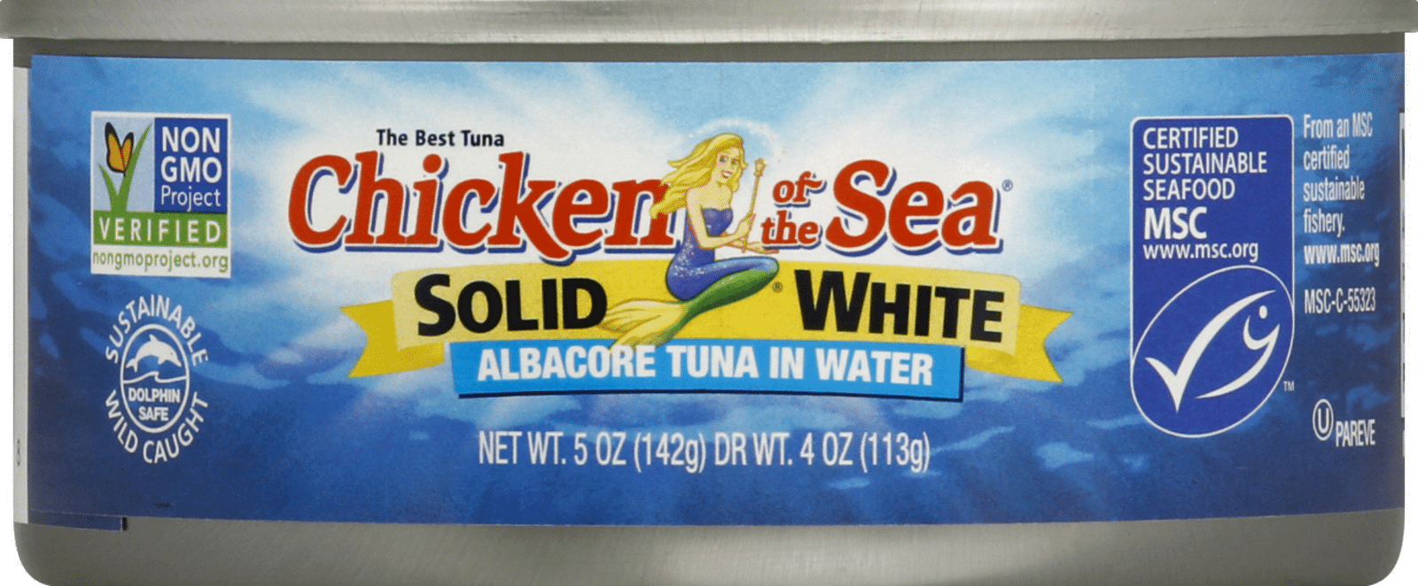 Chicken of the Sea Solid White Albacore Tuna in Water