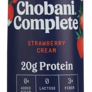 Chobani Complete Greek Yogurt Strawberry Cream Shake