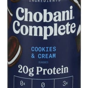 Chobani Complete Greek Yogurt Shake Cookies And Cream Lactose Free