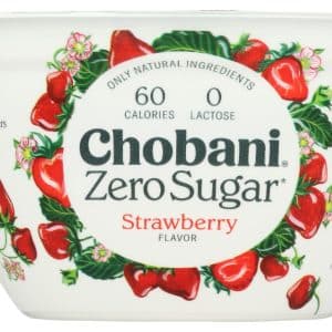 Chobani Greek Yogurt Zero Sugar Strawberry