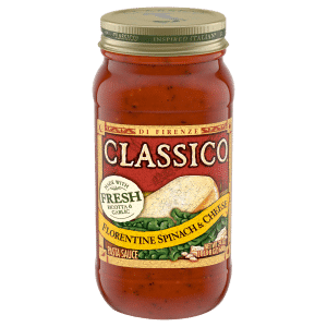Classico Pasta Sauce Florentine Spinach and Cheese
