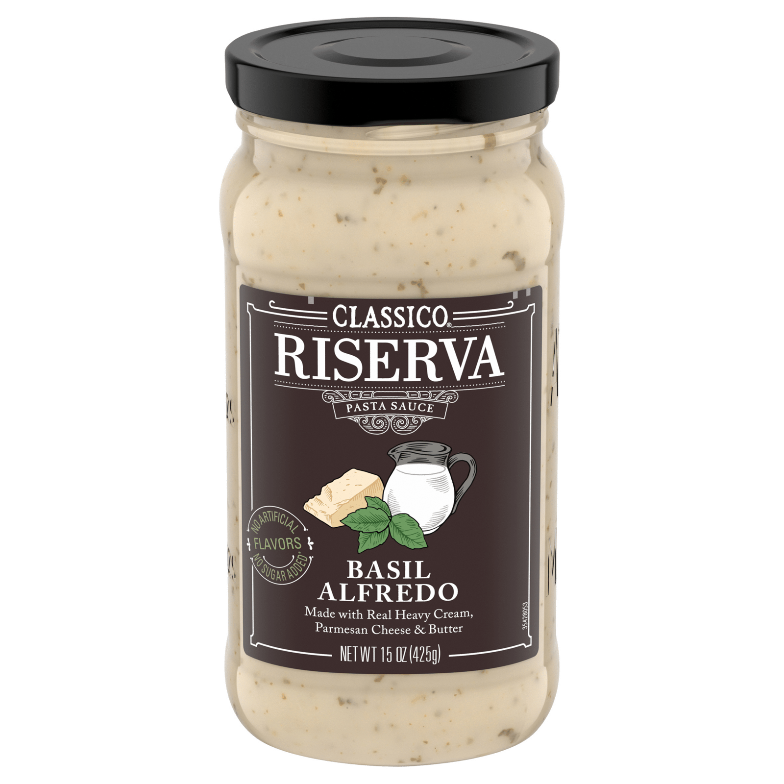 Classico Riserva Basil Alfredo Pasta Sauce