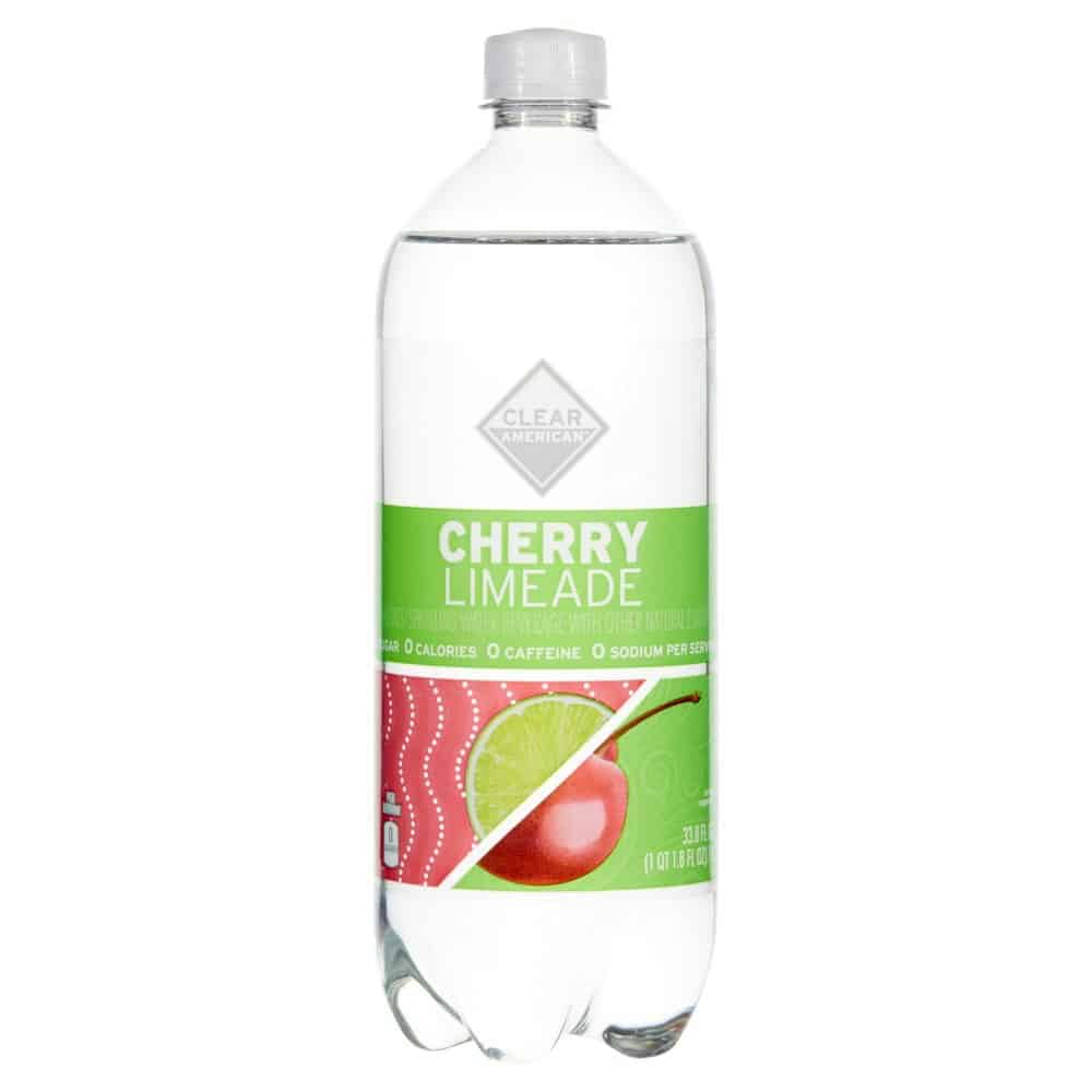 Clear American Cherry Limeade Flavored Sparkling Water Beverage