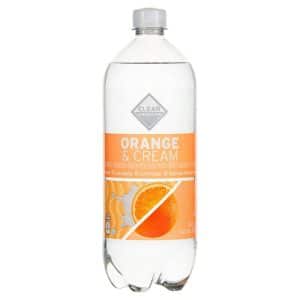 Clear American Sparkling Water Beverage Orange & Cream