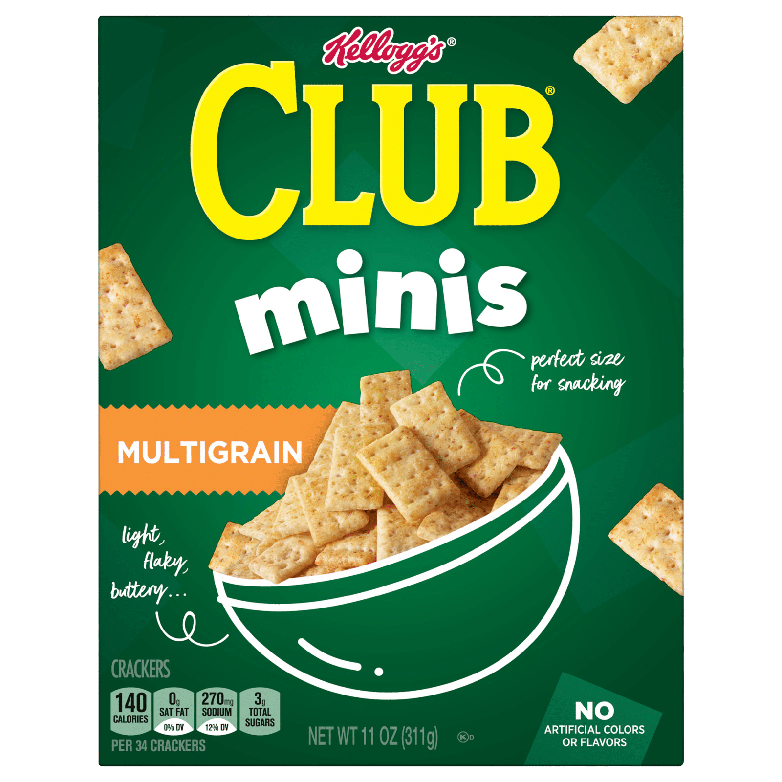 Club Minis Crackers Multigrain