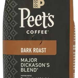 Peet's Coffee Ground Dark Roast Major Dickason's Blend Coffee