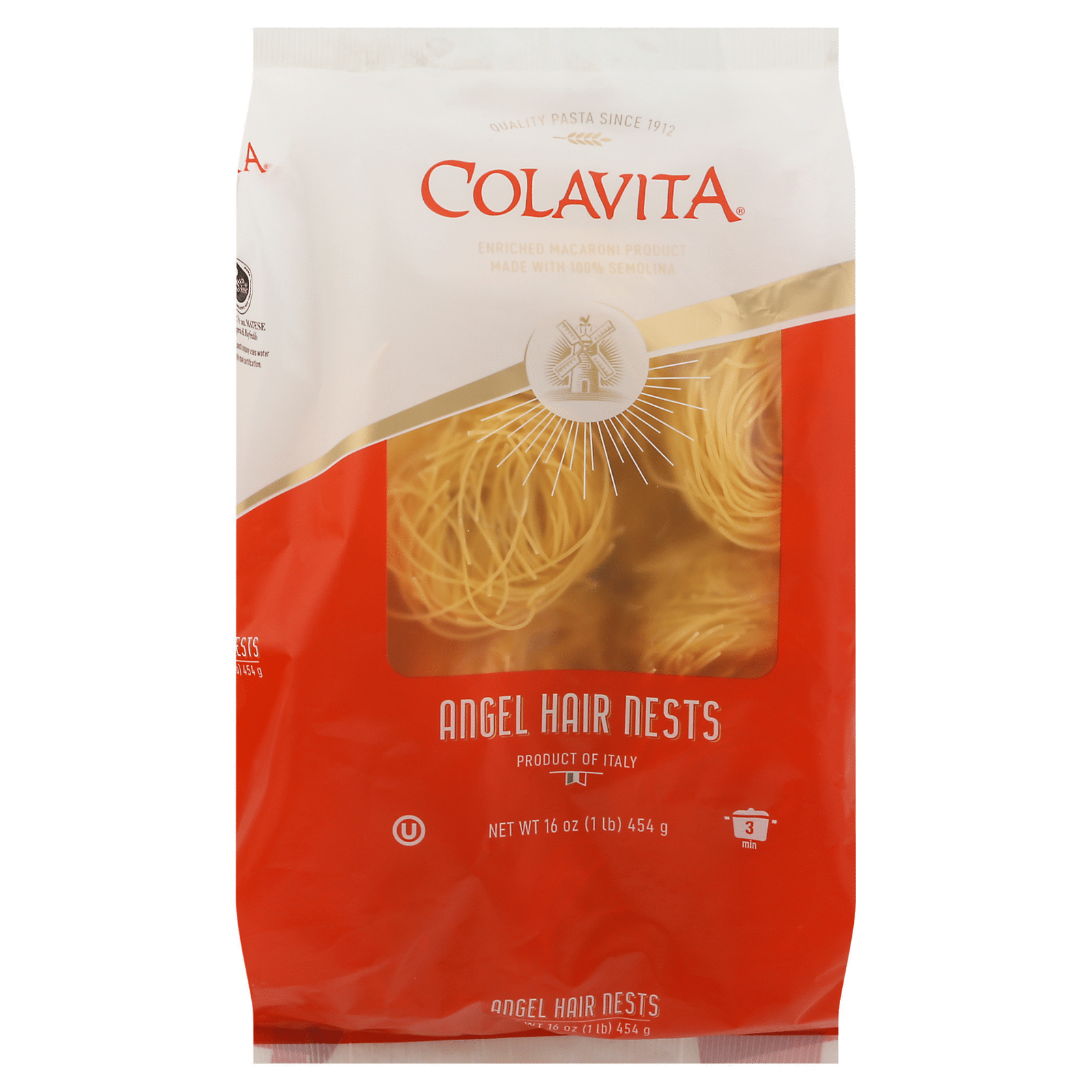 Colavita Angel Hair Pasta Nests