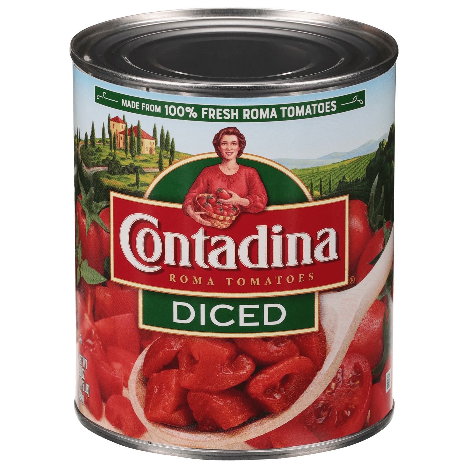 Contadina Roma Style Tomatoes Diced with Natural Sea Salt