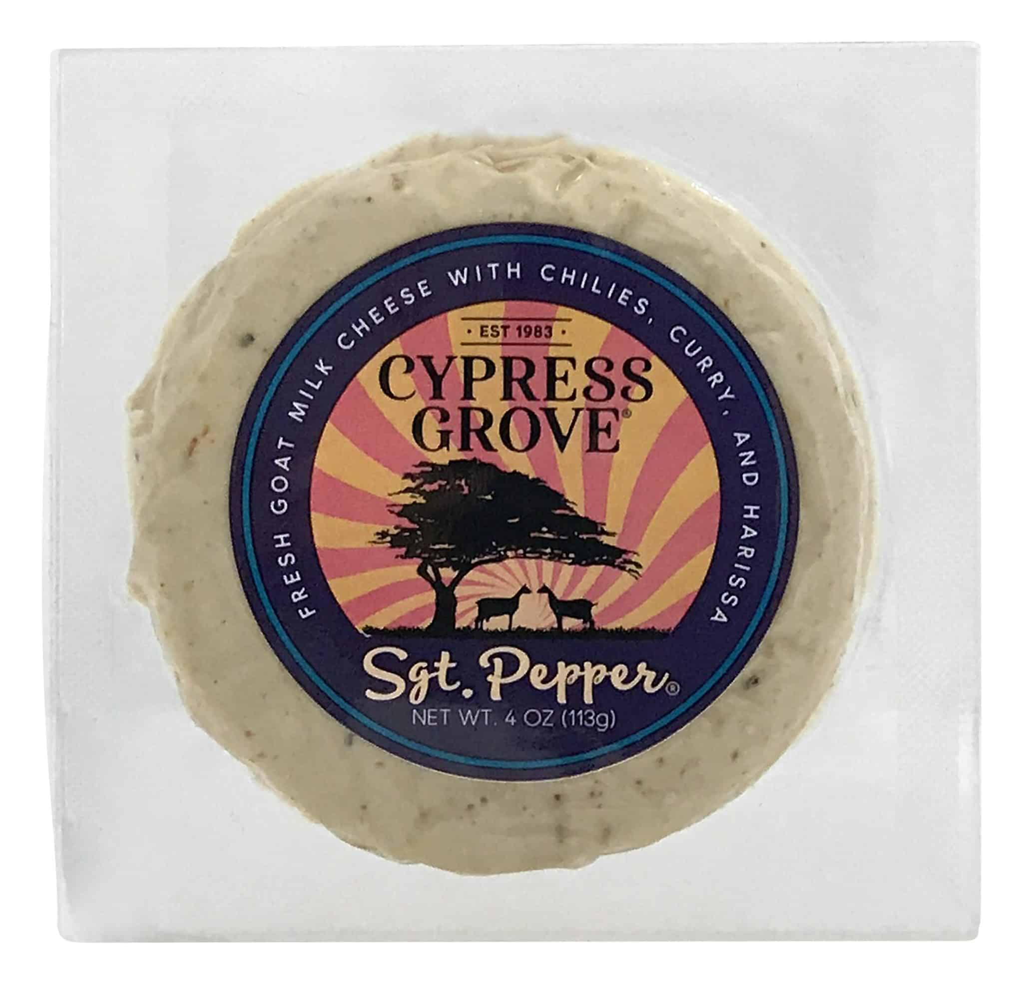 Cypress Grove Sgt Pepper Fresh Goat Milk Cheese