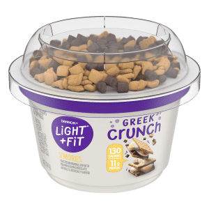 Dannon Light & Fit Greek Nonfat Yogurt S'mores Crunch