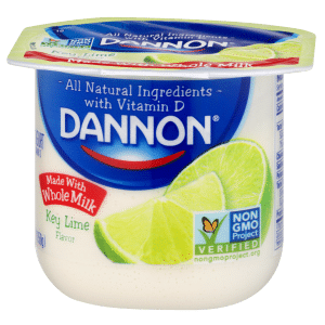 Dannon Yogurt Whole Milk Key Lime