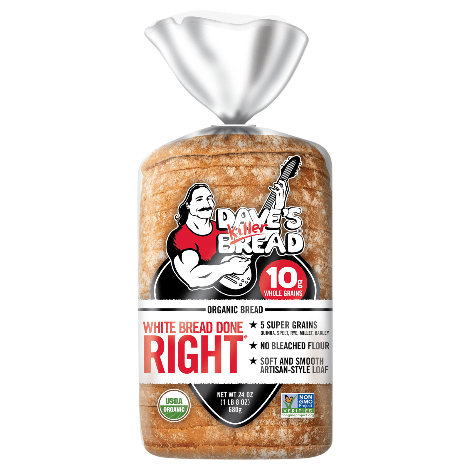 DAVES KILLER BREAD Organic White Bread Done Right Bread