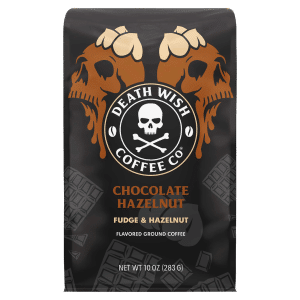 Death Wish Coffee Co Chocolate Hazelnut Ground Coffee