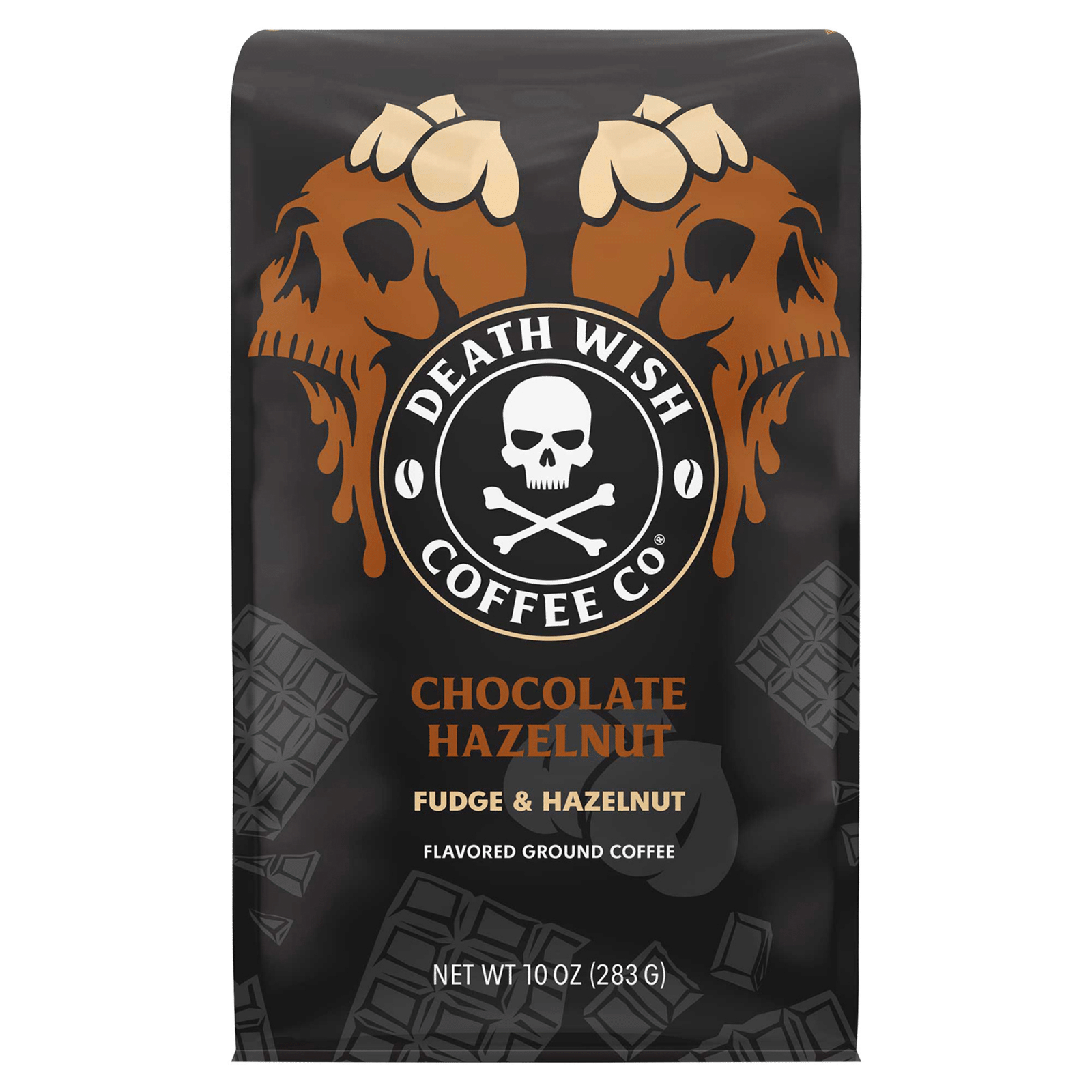 Death Wish Coffee Co Chocolate Hazelnut Ground Coffee