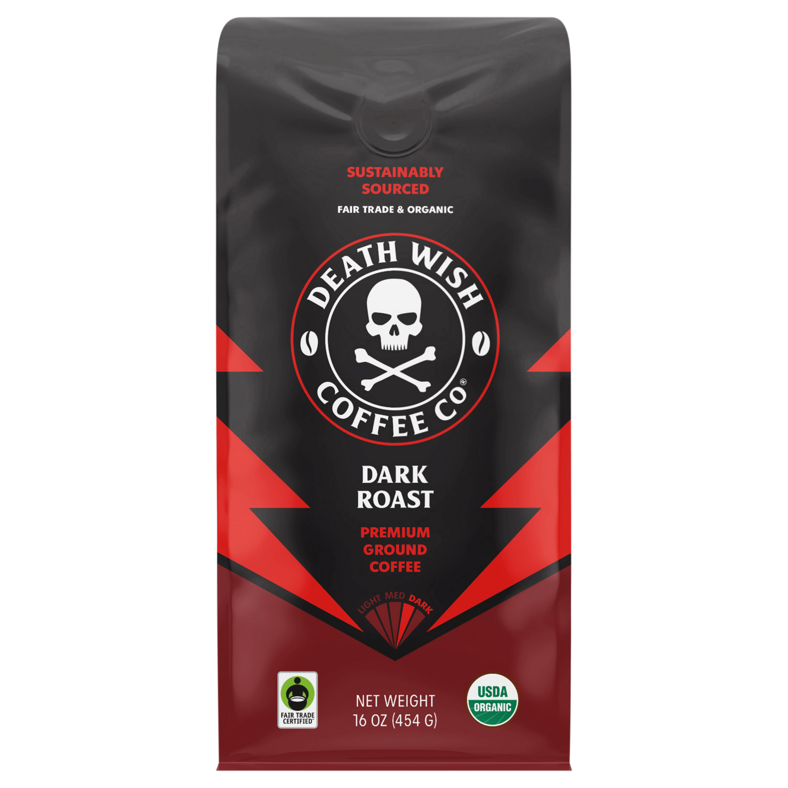 Death Wish Coffee Co Ground Coffee Organic
