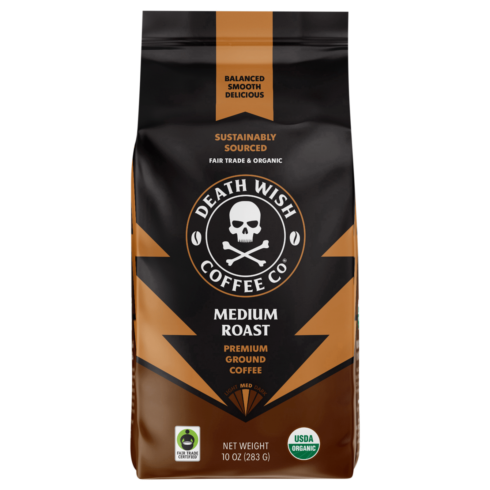 Death Wish Coffee Medium Roast Ground