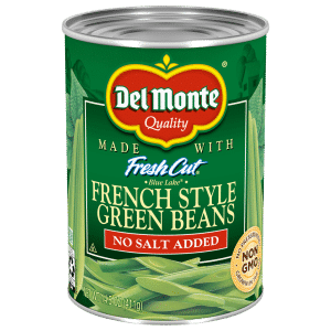 Del Monte Green Beans French Style No Salt Added