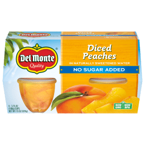 Del Monte Diced Peaches No Sugar Added