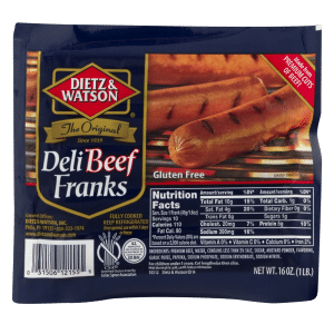 Dietz & Watson Deli Beef Franks
