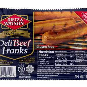 Dietz & Watson Deli Beef Franks