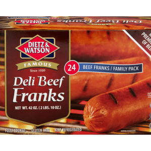 Dietz & Watson Deli Franks Beef