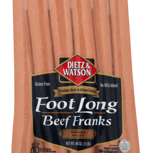 Dietz & Watson Foot Long Franks Beef