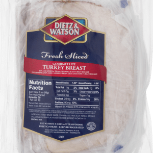 Dietz & Watson Gourmet Lite Sliced Turkey Breast