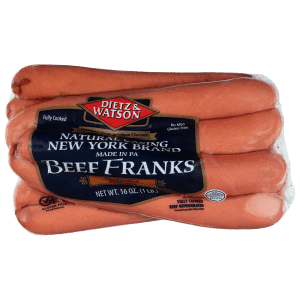 Dietz & Watson Natural Casing New York Brand Beef Franks