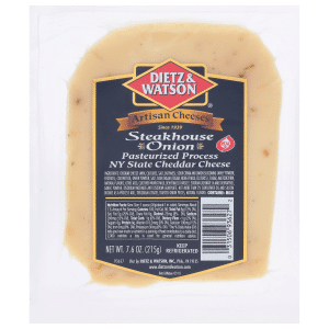 Dietz & Watson NY State Cheddar Cheese Steakhouse Onion