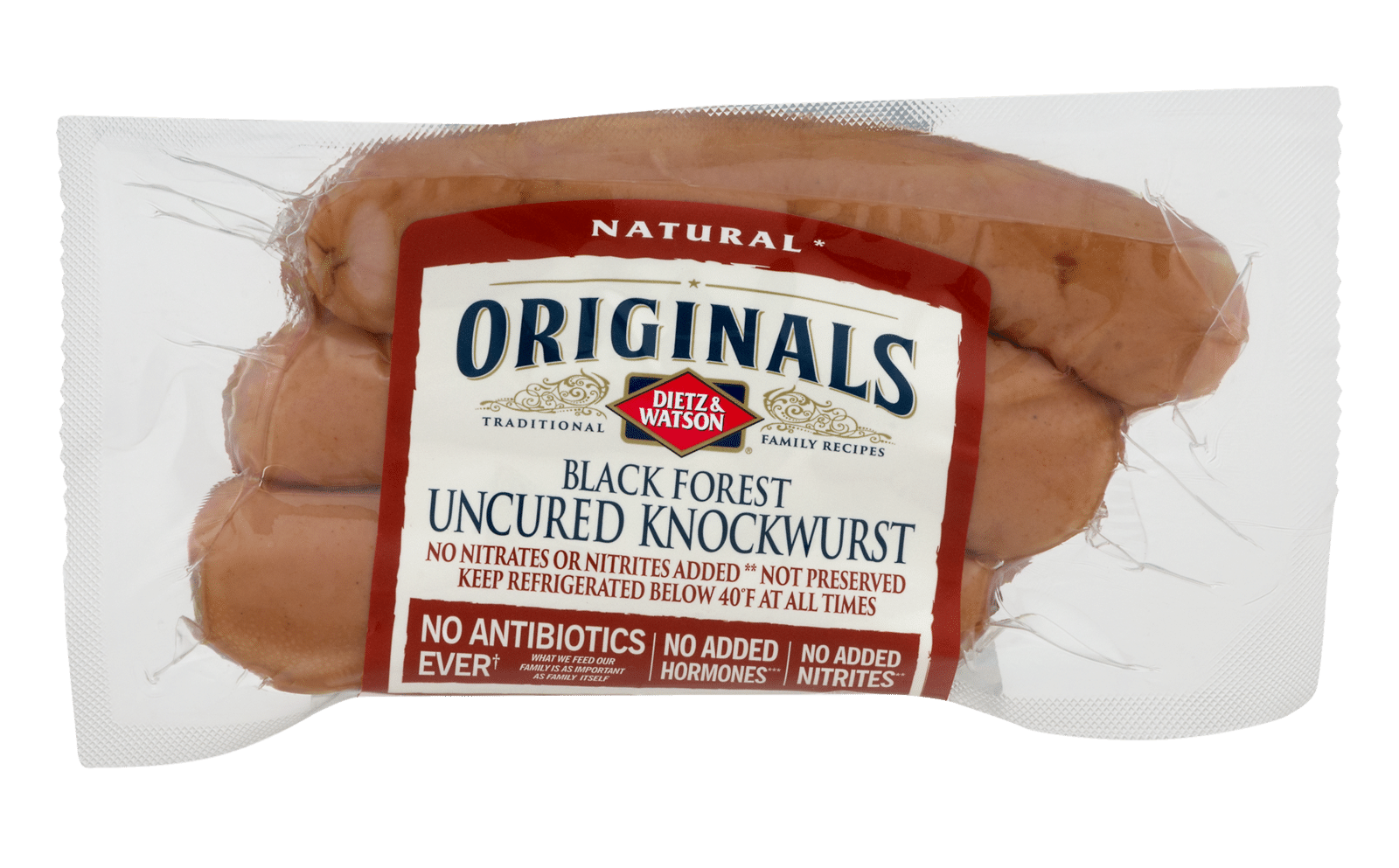 Dietz & Watson Originals Black Forest Uncured Knockwurst