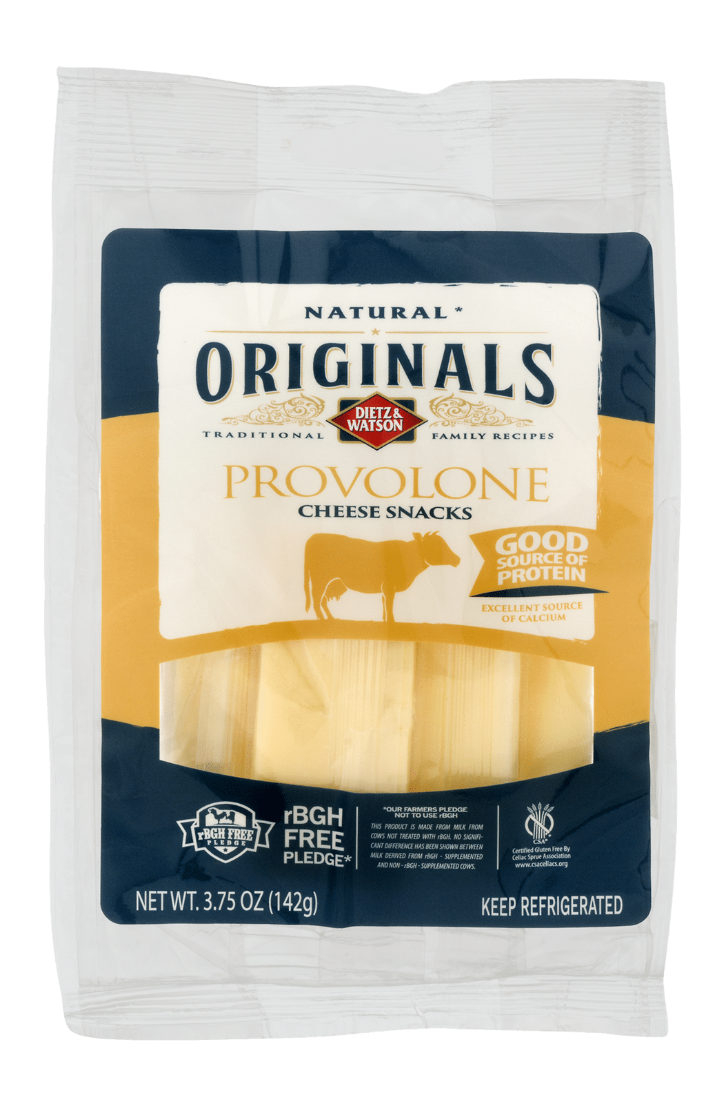 Dietz & Watson Originals Cheese Snacks Provolone