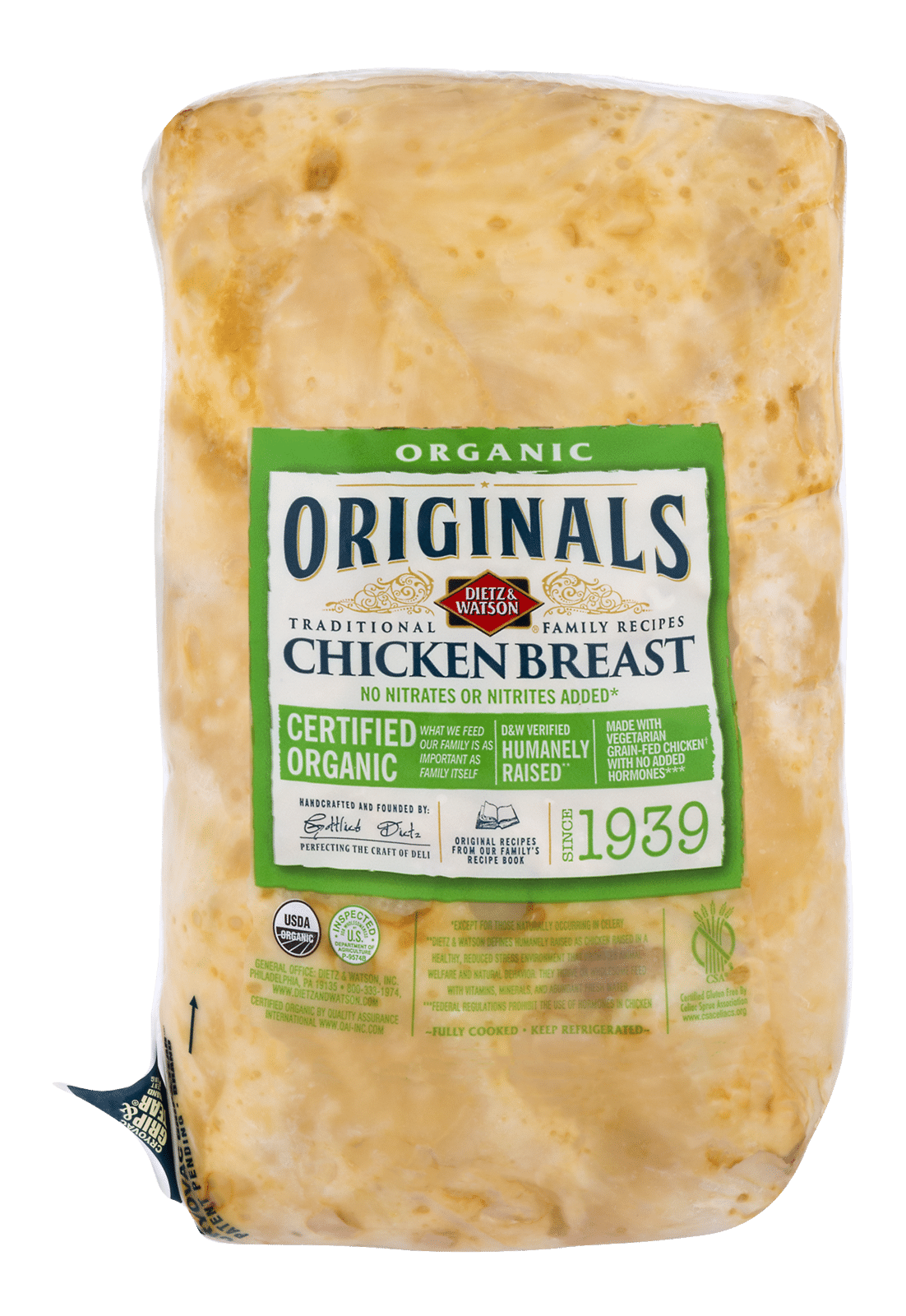 Dietz & Watson Originals Chicken Breast Organic