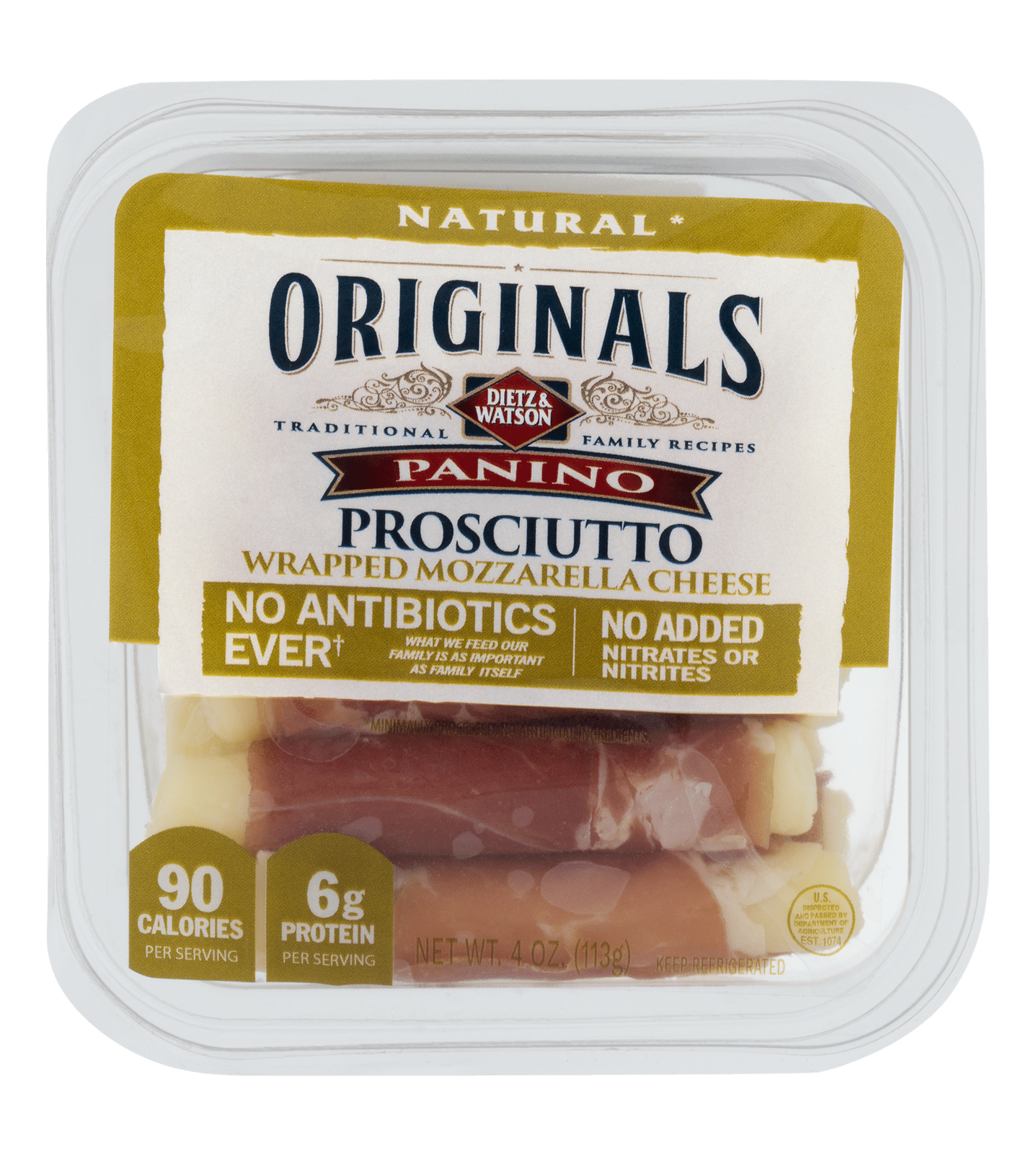 Dietz & Watson Originals Panino Prosciutto Wrapped Mozzarella Cheese