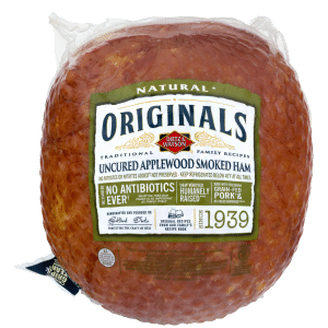 Dietz & Watson Originals Uncured Ham Applewood Smoked