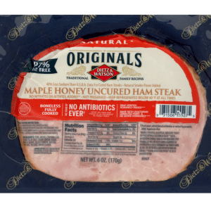Dietz & Watson Originals Maple Honey Uncured Ham Steak