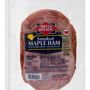 Dietz & Watson Maple Ham with Natural Juices Smoked Deli Thin