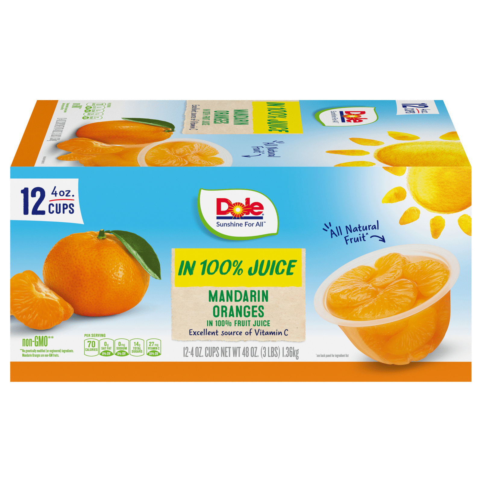 Dole Mandarin Oranges in 100% Fruit Juice