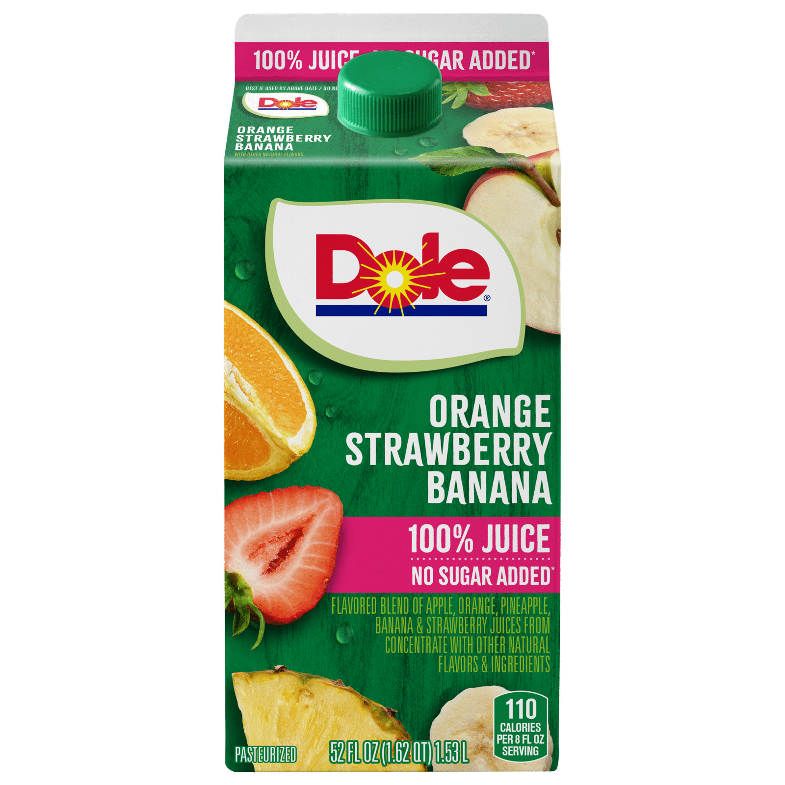 Dole 100% Juice Orange Strawberry Banana