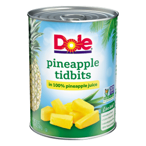 Dole Pineapple Tidbits in 100% Pineapple Juice