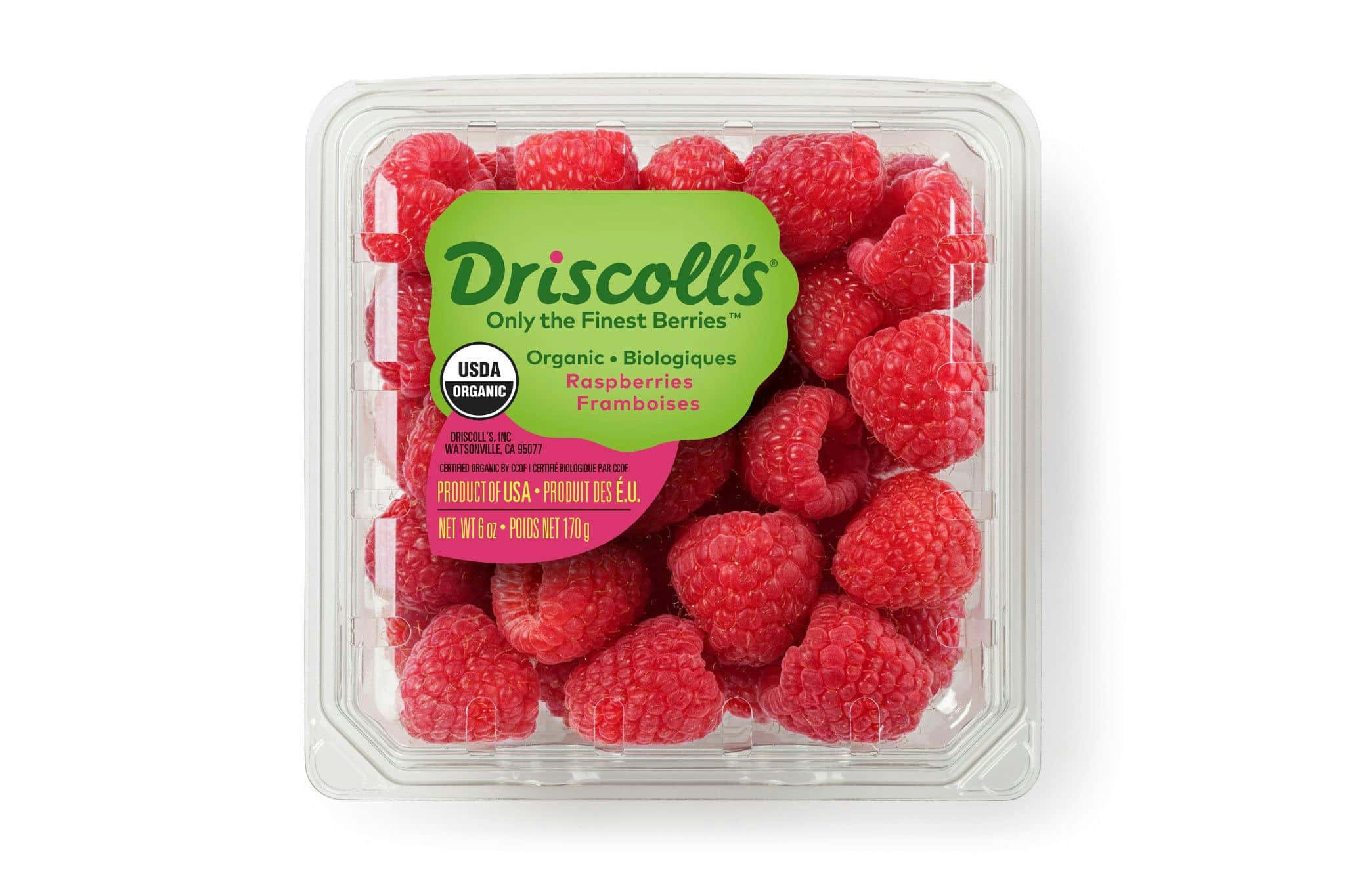 Driscoll's Raspberries Organic