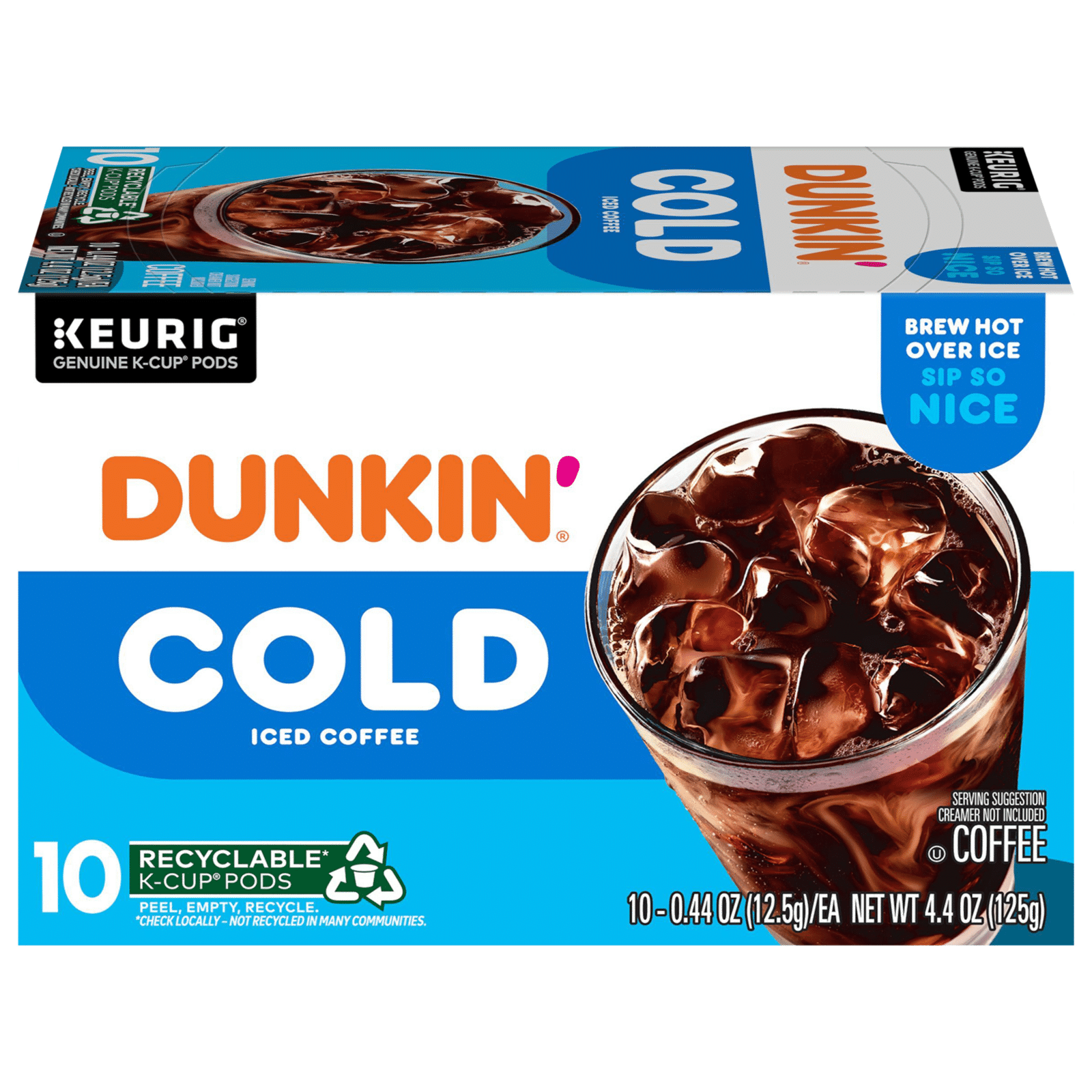 Dunkin’ Cold Brew Over Ice Coffee K-Cup Pods