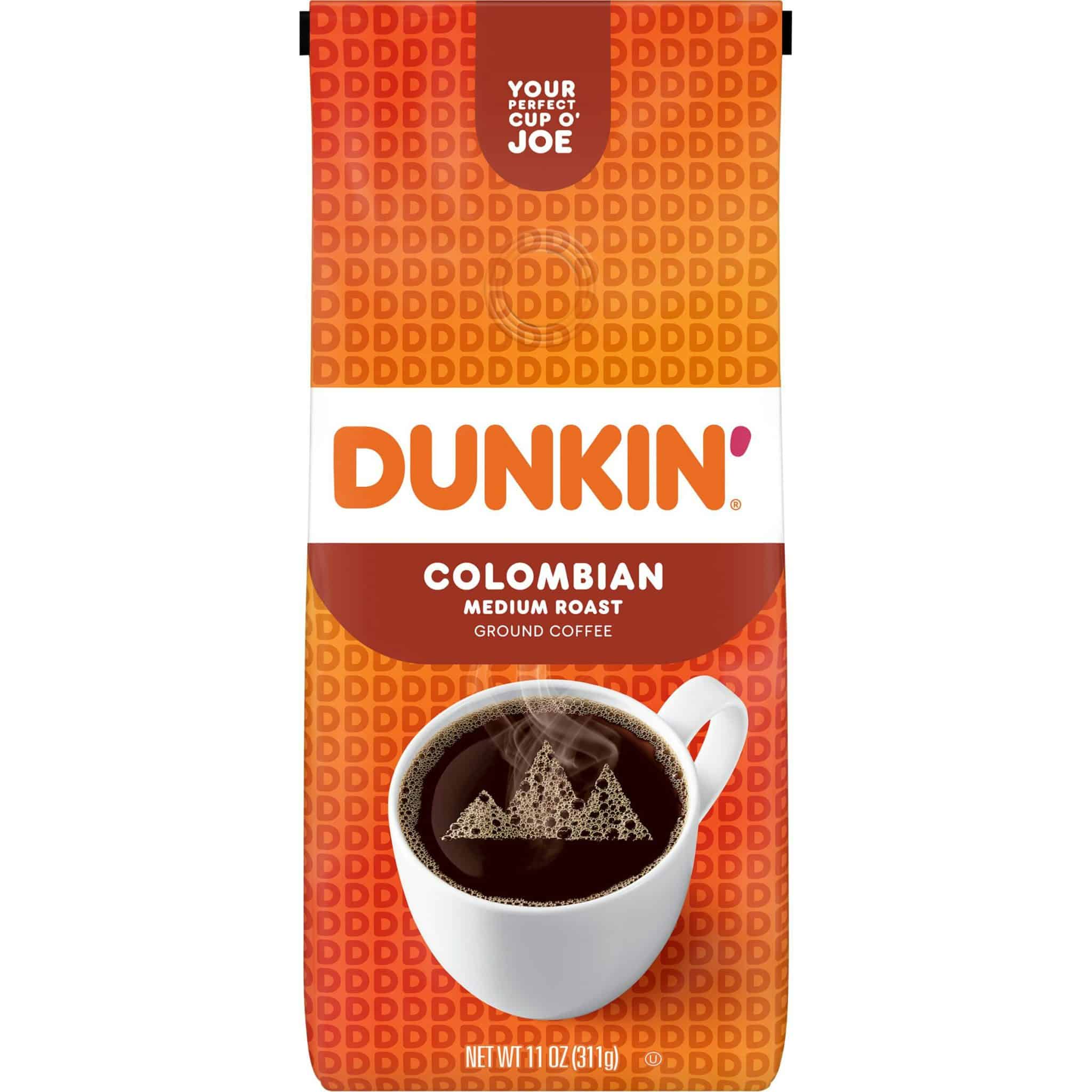Dunkin' Colombian Medium Roast Ground Coffee