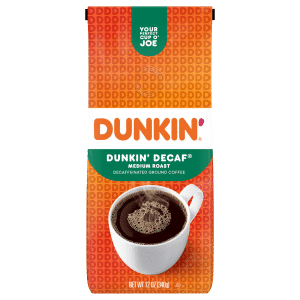 Dunkin'  Dunkin' Decaf Medium Roast Ground Coffee Decaffeinated