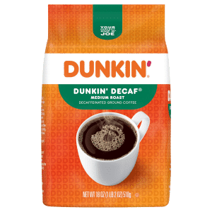 Dunkin' Decaf Medium Roast Ground Coffee