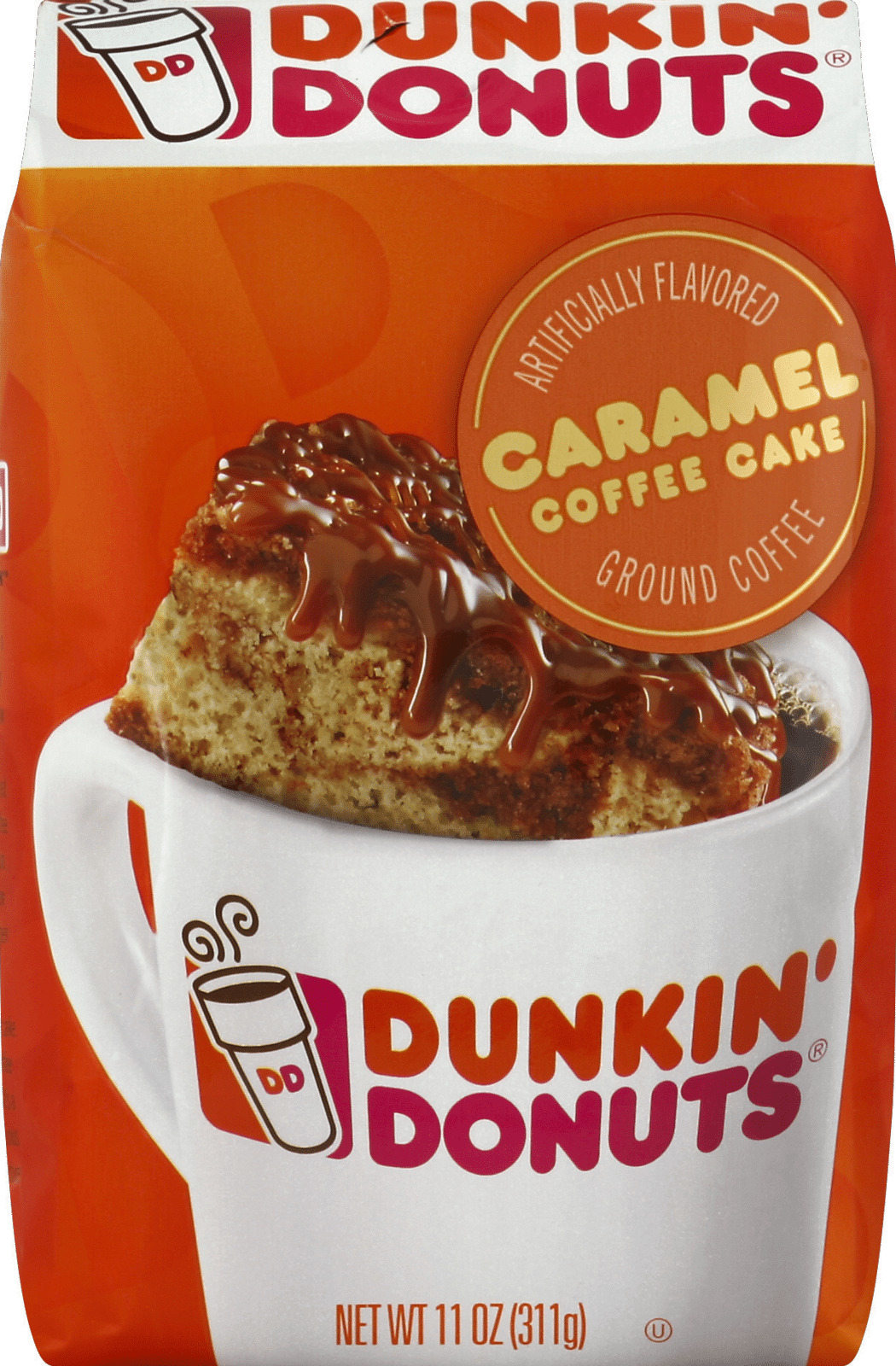 Dunkin Donuts Coffee Ground, Caramel Coffee Cake