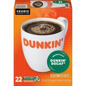 Dunkin' Dunkin' Decaf, Keurig K-Cup Pods