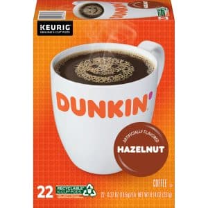 Dunkin' Hazelnut 22 K-Cup Pods