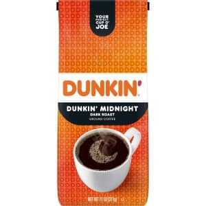 Dunkin' Donuts Dark Roast Ground Coffee Dunkin' Dark