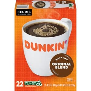 Dunkin' Original Blend, Medium Roast, Keurig K-Cup Pods